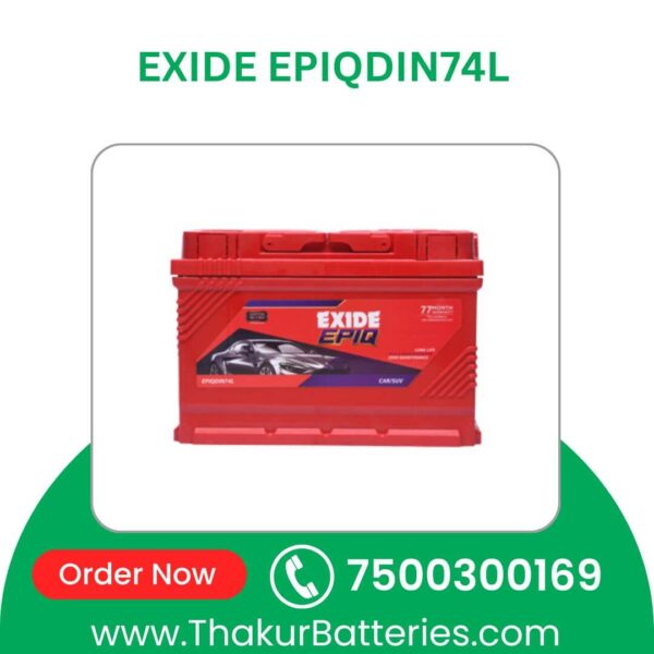 EXIDE EPIQDIN74L