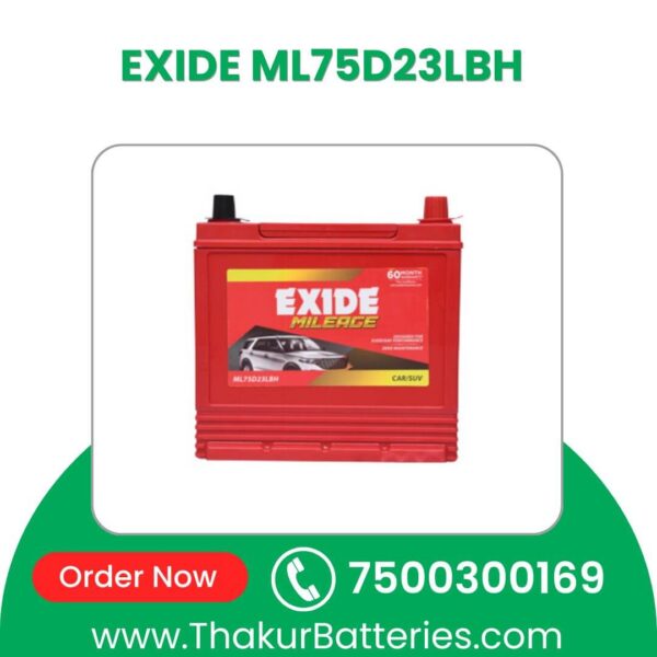 EXIDE ML75D23LBH