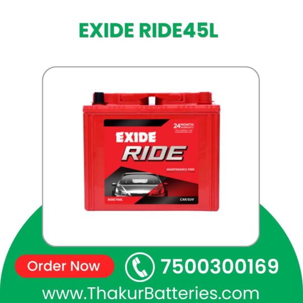 EXIDE RIDE45L