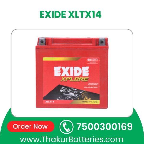 EXIDE XLTX14