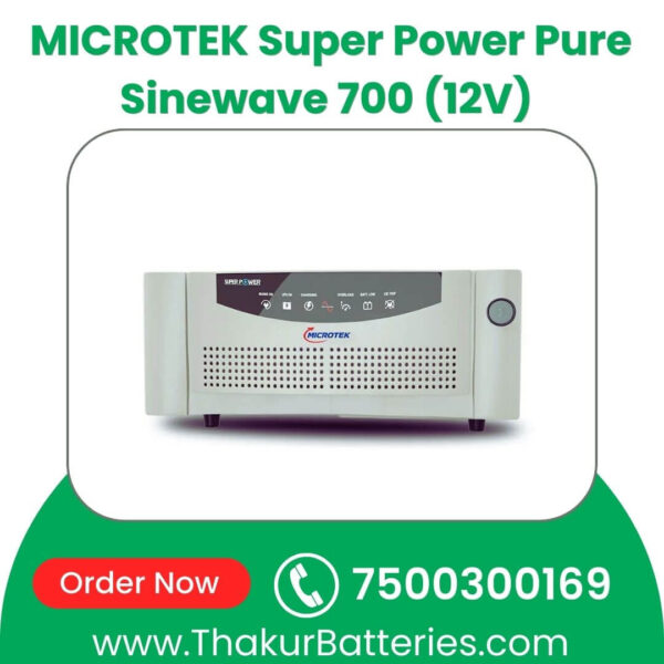 MICROTEK Super Power Pure Sinewave 700 (12V)